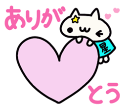 Hoshi's name sticker sticker #15505020