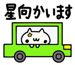 Hoshi's name sticker sticker #15505030