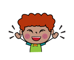 Brown Boy Daily Animated sticker #15505036