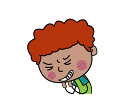 Brown Boy Daily Animated sticker #15505039