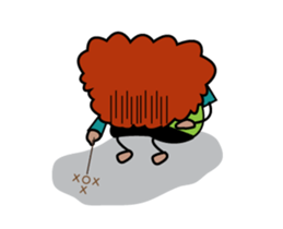 Brown Boy Daily Animated sticker #15505042