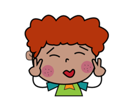 Brown Boy Daily Animated sticker #15505043