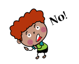 Brown Boy Daily Animated sticker #15505044