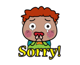 Brown Boy Daily Animated sticker #15505050