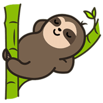 Cutey Sloth sticker #15505163