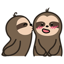 Cutey Sloth sticker #15505178