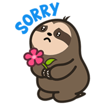 Cutey Sloth sticker #15505201