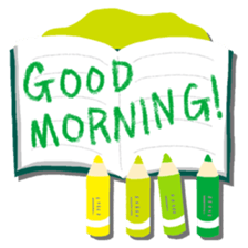 Colored pencil(English) sticker #15505210