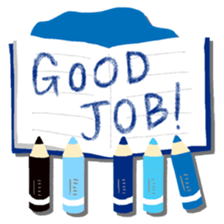 Colored pencil(English) sticker #15505213