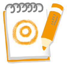 Colored pencil(English) sticker #15505223