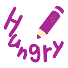 Colored pencil(English) sticker #15505245