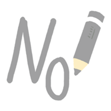 Colored pencil(English) sticker #15505248