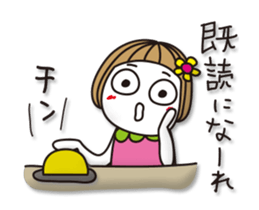 Bangs short girl vol.30 sticker #15505884