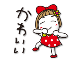 Bangs short girl vol.30 sticker #15505887