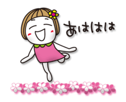 Bangs short girl vol.30 sticker #15505888