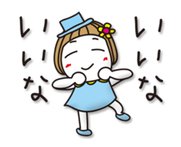 Bangs short girl vol.30 sticker #15505890