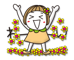 Bangs short girl vol.30 sticker #15505891