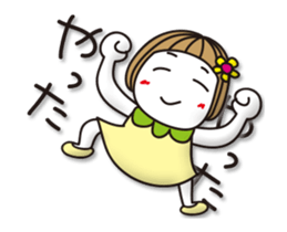 Bangs short girl vol.30 sticker #15505895