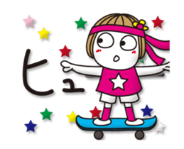 Bangs short girl vol.30 sticker #15505897