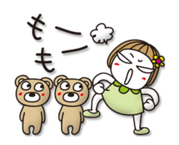 Bangs short girl vol.30 sticker #15505901