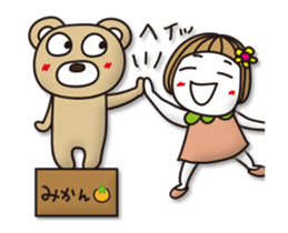 Bangs short girl vol.30 sticker #15505902