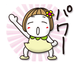 Bangs short girl vol.30 sticker #15505903