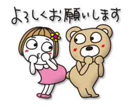 Bangs short girl vol.30 sticker #15505905