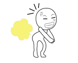 joke man White v.Isan/Eng sticker #15506265