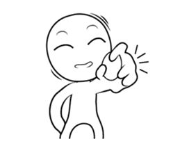 joke man White v.Isan/Eng sticker #15506276