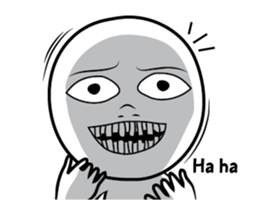 joke man White v.Isan/Eng sticker #15506278