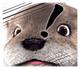 Kung Fu Otter sticker #15507536