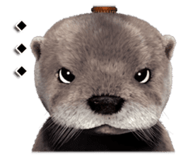 Kung Fu Otter sticker #15507537