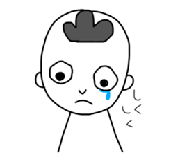 Strange man [kawaii] sticker #15507916