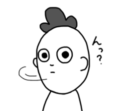 Strange man [kawaii] sticker #15507926