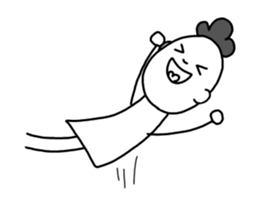 Strange man [kawaii] sticker #15507936