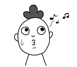 Strange man [kawaii] sticker #15507944