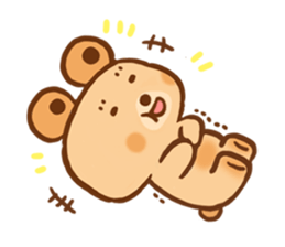 circle doughnut bear sticker #15508974