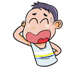 Little Beach Boy sticker #15508987