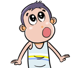 Little Beach Boy sticker #15509001