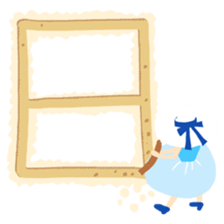 Sandy beach(Japanese) sticker #15509239