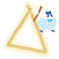 Sandy beach(Japanese) sticker #15509255