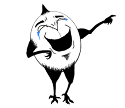 EGG men!!! sticker #15509295