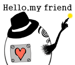 EGG men!!! sticker #15509310