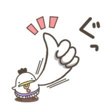 sumo bird BONJIRIMARU sticker #15509509