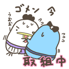 sumo bird BONJIRIMARU sticker #15509517