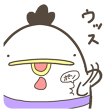 sumo bird BONJIRIMARU sticker #15509522