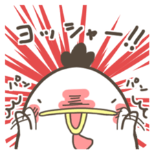 sumo bird BONJIRIMARU sticker #15509524