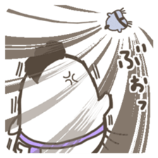 sumo bird BONJIRIMARU sticker #15509526