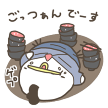 sumo bird BONJIRIMARU sticker #15509535