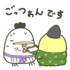 sumo bird BONJIRIMARU sticker #15509536